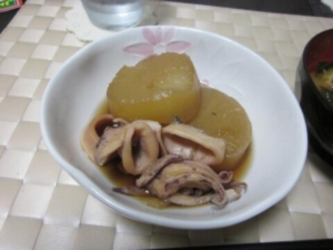 イカと大根の煮物